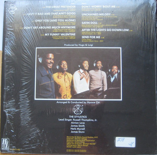 The Stylistics : Once Upon A Juke Box (LP, Album)