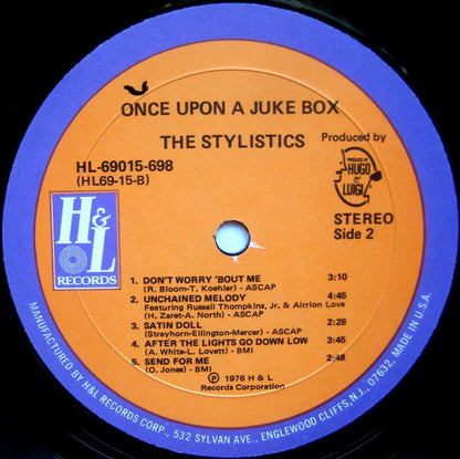 The Stylistics : Once Upon A Juke Box (LP, Album)