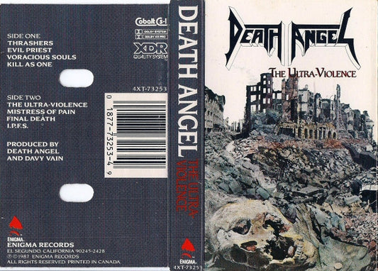 Death Angel (2) : The Ultra-Violence (Cass, Album)