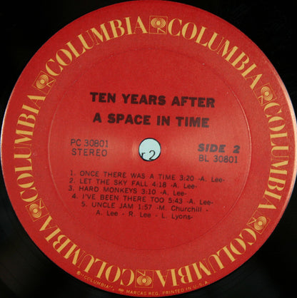 Ten Years After : A Space In Time (LP, Album, RE, Pit)