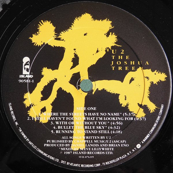 U2 : The Joshua Tree (LP, Album, Club, Col)