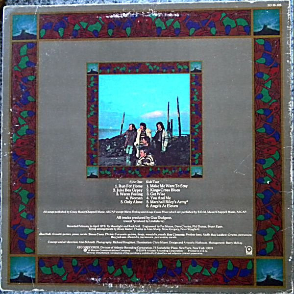 Lindisfarne : Back And Fourth (LP, Album, Mon)