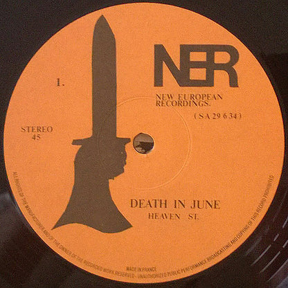 Death In June : Heaven Street (12", Ltd, Bro)