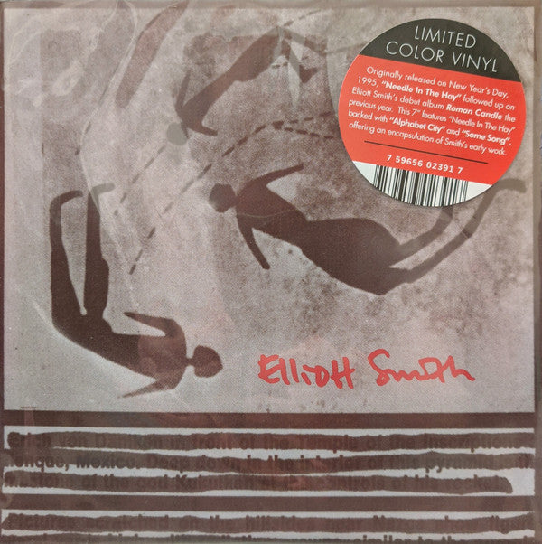 Elliott Smith : Needle In The Hay (7", Single, RE, Red)
