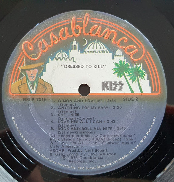 Kiss : Dressed To Kill (LP, Album)