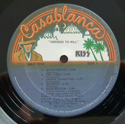 Kiss : Dressed To Kill (LP, Album)