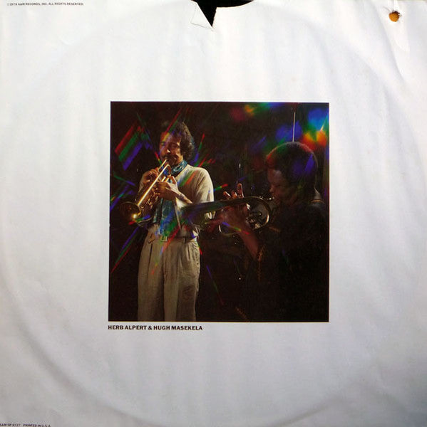 Herb Alpert & Hugh Masekela : Main Event Live (LP, Album, Promo)