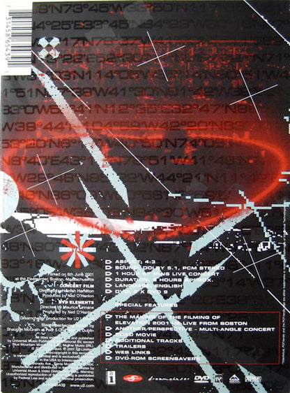 U2 : Elevation 2001: U2 Live From Boston (2xDVD-V)