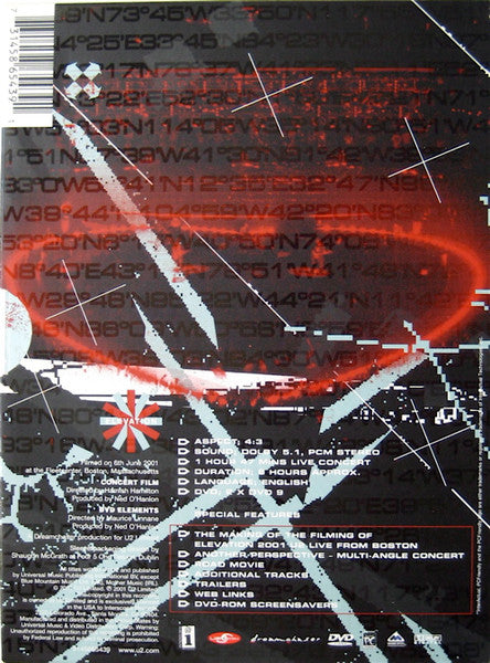 U2 : Elevation 2001: U2 Live From Boston (2xDVD-V)