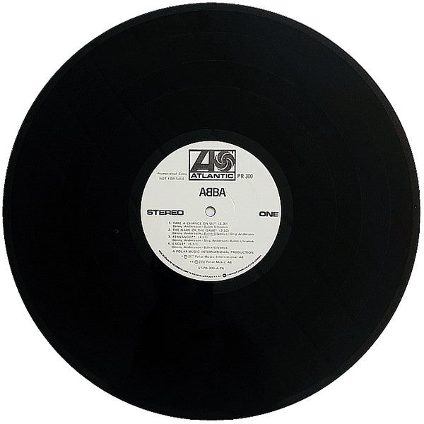 ABBA : ABBA (LP, Comp, Promo, Smplr)