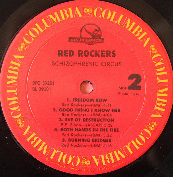 Red Rockers : Schizophrenic Circus (LP, Album, Pit)