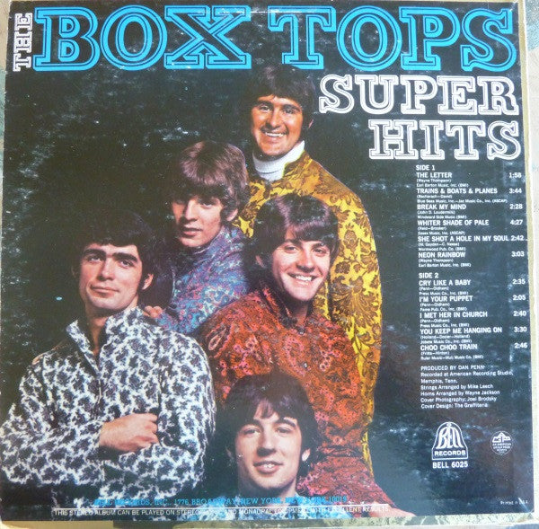 The Box Tops* : Super Hits (LP, Comp, Bes)