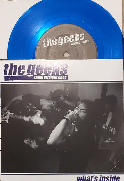 The Geeks : What's Inside  (7", EP, Blu)