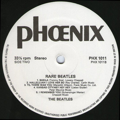 The Beatles : Rare Beatles (LP, Comp)