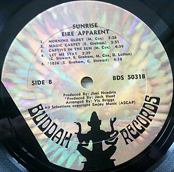 Eire Apparent : Sunrise (LP, Album)