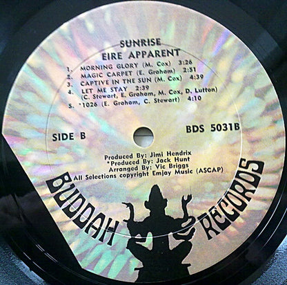 Eire Apparent : Sunrise (LP, Album)