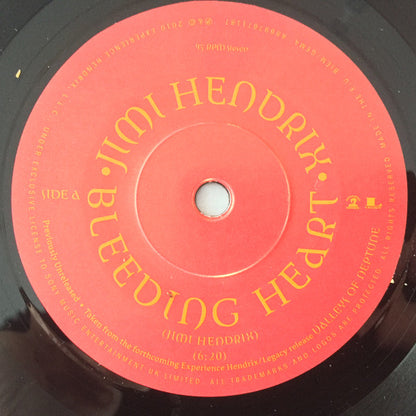 Jimi Hendrix : Bleeding Heart (7", Single, Ltd)