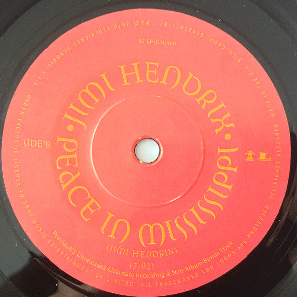 Jimi Hendrix : Bleeding Heart (7", Single, Ltd)