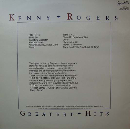 Kenny Rogers : Greatest Hits (LP, Comp)