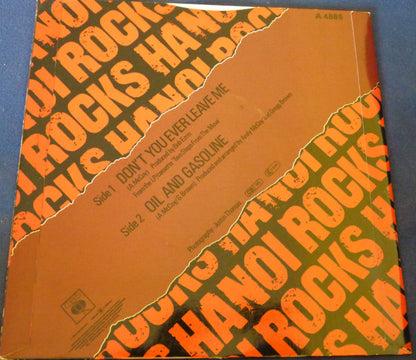 Hanoi Rocks : Don't You Ever Leave Me (7", Single)