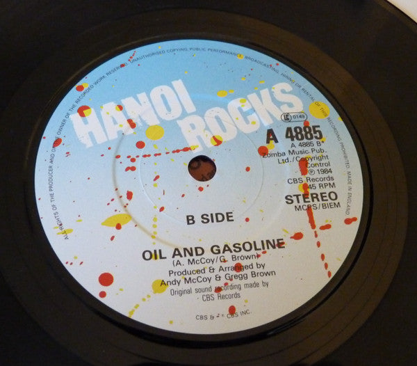 Hanoi Rocks : Don't You Ever Leave Me (7", Single)