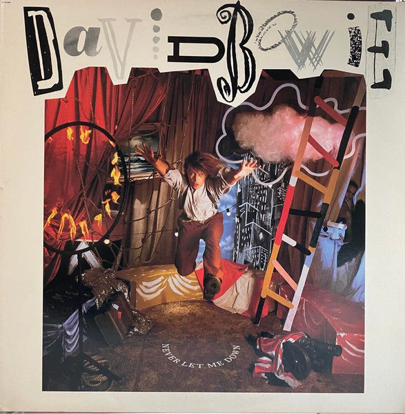 David Bowie : Never Let Me Down (LP, Album, Club, Car)