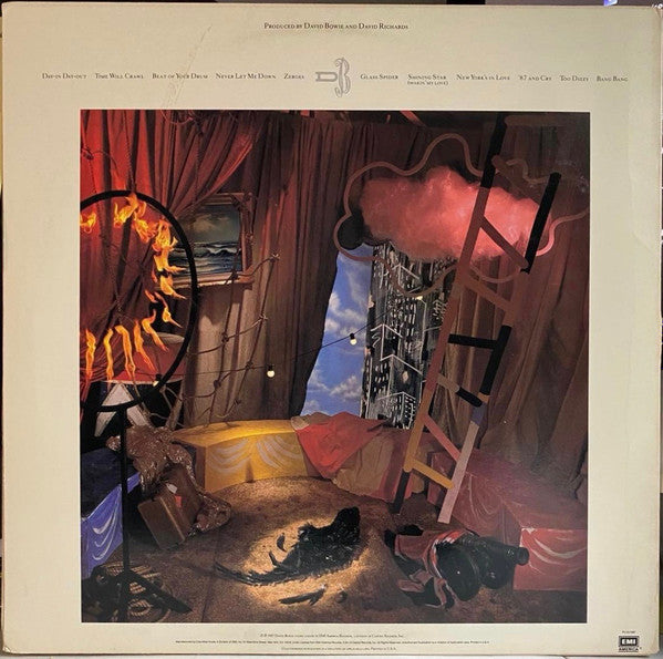 David Bowie : Never Let Me Down (LP, Album, Club, Car)