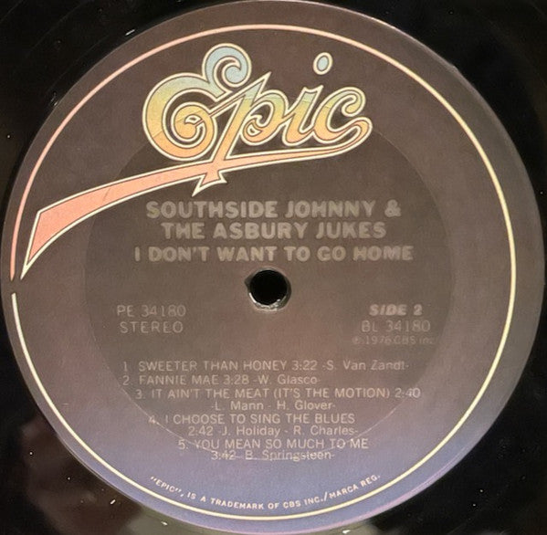 Southside Johnny & The Asbury Jukes : I Don't Want To Go Home (LP, Album, RP, Ter)