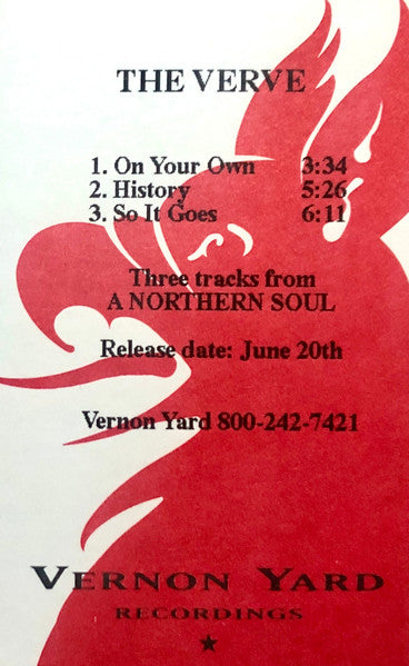 The Verve : Three Tracks From A Northern Soul (Cass, S/Sided, Promo, Smplr)