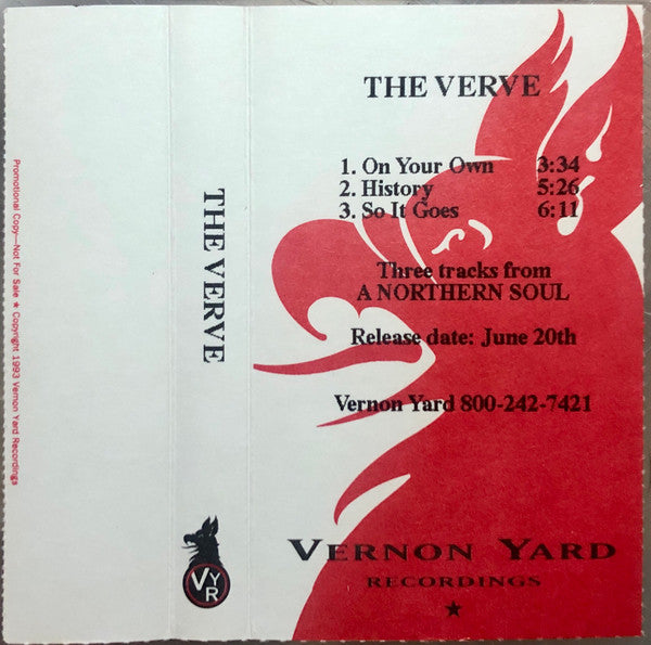 The Verve : Three Tracks From A Northern Soul (Cass, S/Sided, Promo, Smplr)