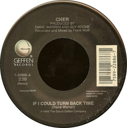 Cher : If I Could Turn Back Time (7", Single, Spe)