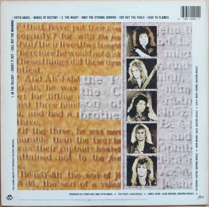 Fifth Angel : Fifth Angel (LP, Album, RE)