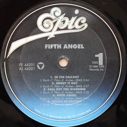 Fifth Angel : Fifth Angel (LP, Album, RE)