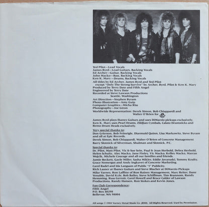 Fifth Angel : Fifth Angel (LP, Album, RE)