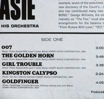 Count Basie And His Orchestra* : Basie Meets Bond (LP, Album, Pit)