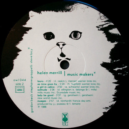 Helen Merrill, Gordon Beck, Stephane Grappelli*, Steve Lacy : Music Makers (LP, Album)