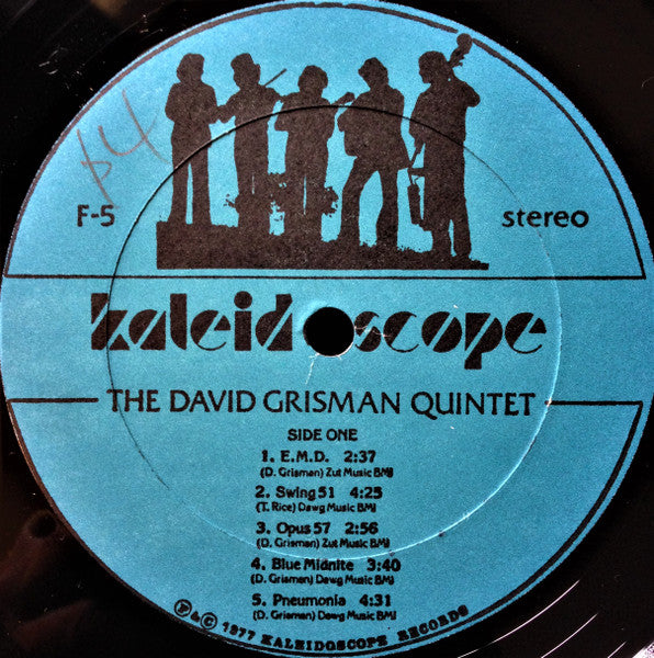 David Grisman Quintet : The David Grisman Quintet (LP, Album, RE)