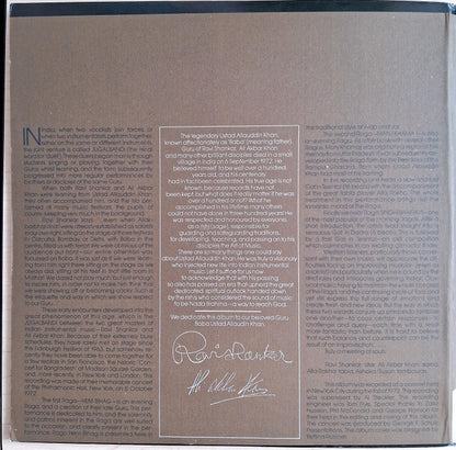 Ravi Shankar / Ustad Ali Akbar Khan* With Alla Rakha : In Concert 1972 (2xLP, Album)