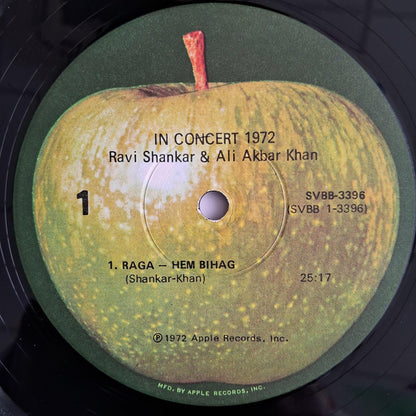 Ravi Shankar / Ustad Ali Akbar Khan* With Alla Rakha : In Concert 1972 (2xLP, Album)