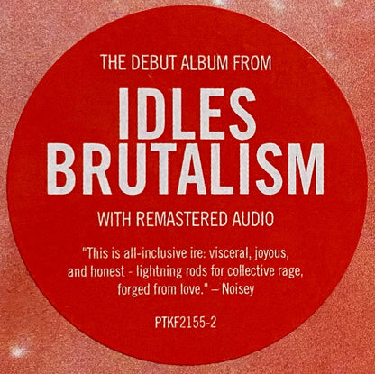 Idles : Brutalism (CD, Album, RE, RM, Dig)