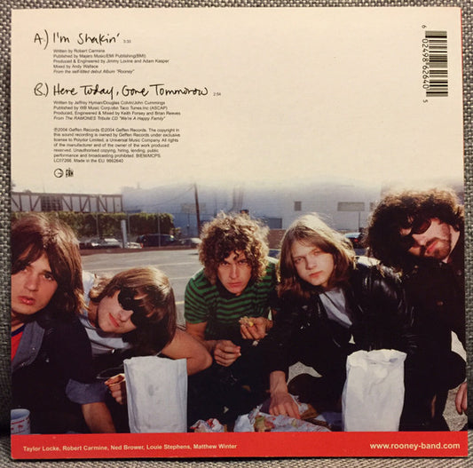 Rooney : I'm Shakin' (7", Single, Red)