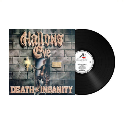 Hallows Eve : Death & Insanity (LP, Album, RE)