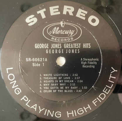 George Jones (2) : Greatest Hits (LP, Comp)