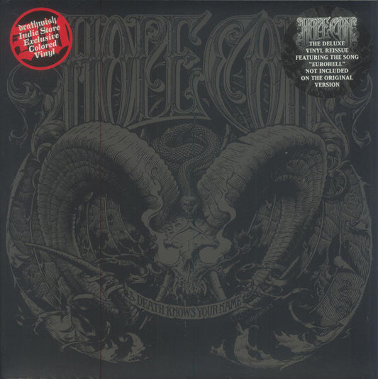 The Hope Conspiracy : Death Knows Your Name (LP, Album, Dlx, RE, RM, Bla)