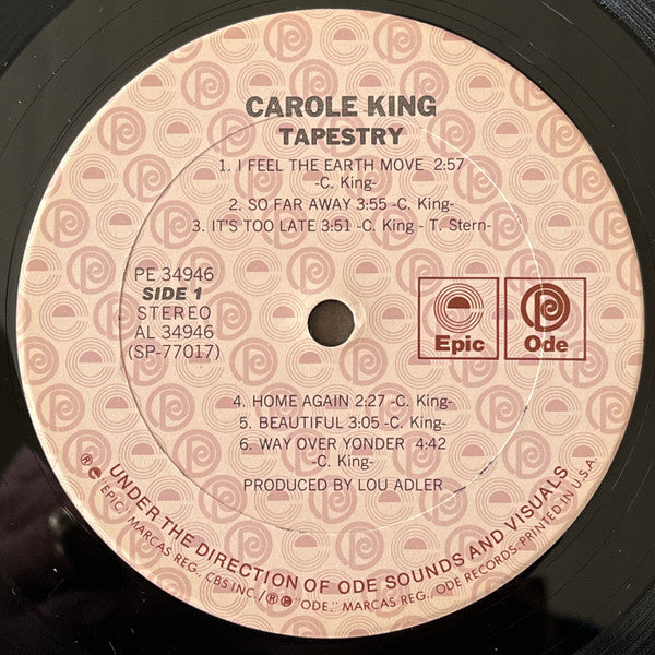 Carole King : Tapestry (LP, Album, RE, Ter)