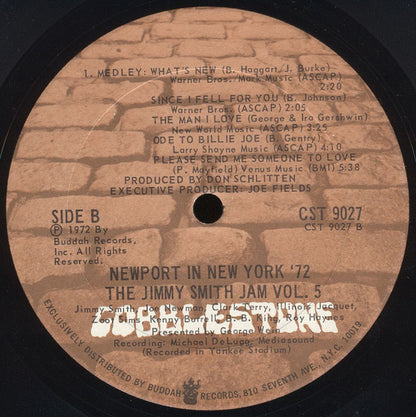 Various : Newport In New York '72 (The Jimmy Smith Jam, Vol 5) (LP)