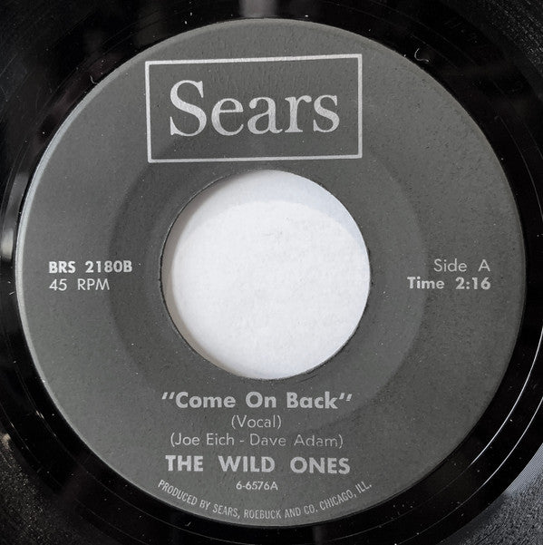 The Wild Ones (3) : Come On Back (7", Single)