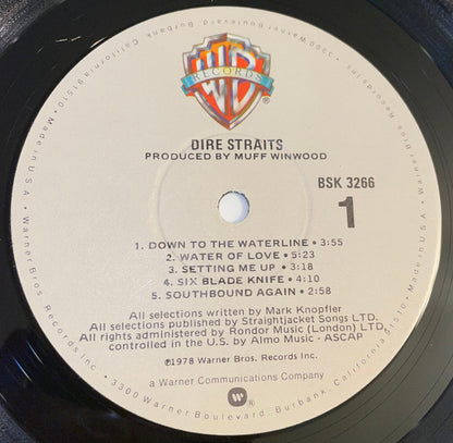 Dire Straits : Dire Straits (LP, Album, RP, Win)