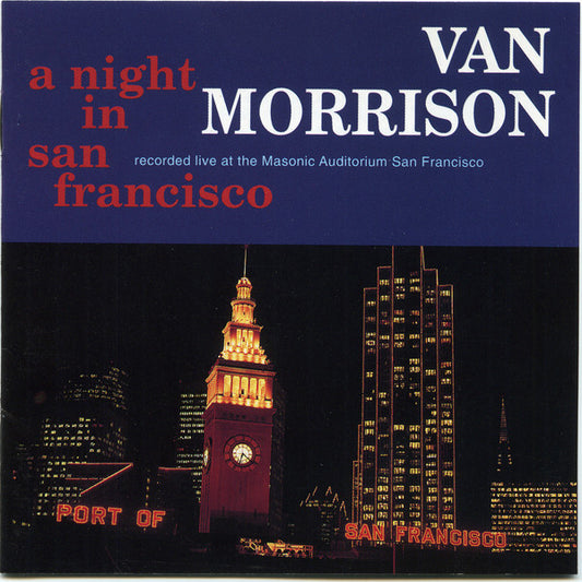 Van Morrison : A Night In San Francisco (2xCD, Album, RE)