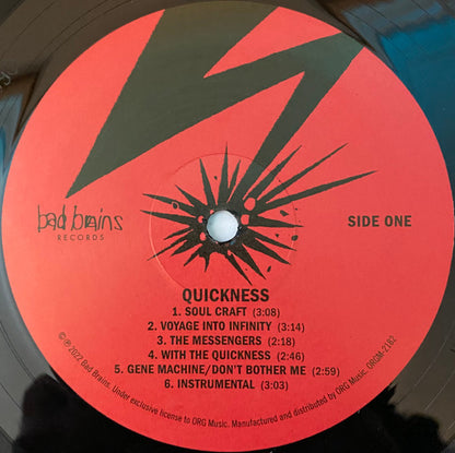 Bad Brains : Quickness (LP, Album, RE, RM)